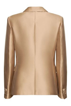 Blazer Mikado in raso beige ALBERTA FERRETTI | V051366250511